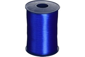 VALUERIBBON Value Ribbon Crimped 3/16" X 500 YD Birthday Decorations Curling Ribbon for Gift Wrapping, Royal Blue Ribbons for Crafts, Art Supplies and Birthday Gifts for Women and Men