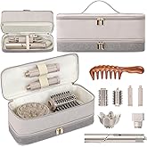 BAGCRAZY Travel Carrying Case for Dyson Shark Flexstyle Revlon Hair Dryer Airwrap, Double-Layer Dyson Airwrap Travel Case, Portable Shark Hair Tools Storage Bag for Airwrap Styler and Attachments