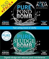 Evolution Aqua Pure Duo Pack Pond Bomb & Sludge Bomb Pond Treatment view 3
