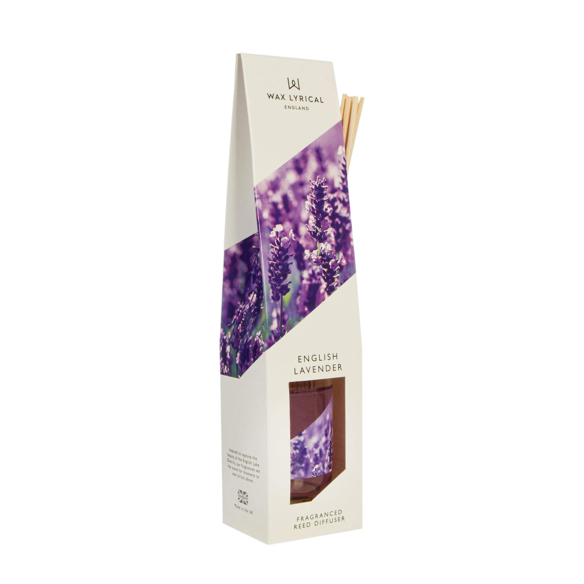 WAX LYRICAL Reed Diffuser 100ml, English Lavender, Multicolour