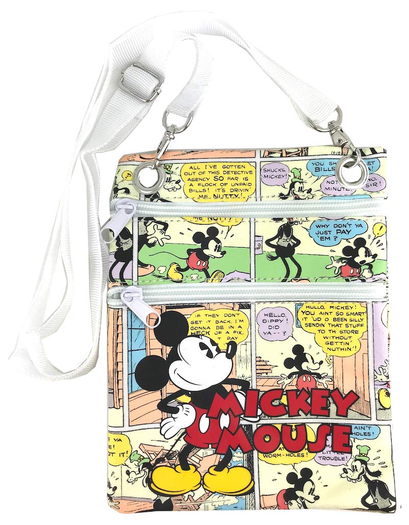 mickey mouse comic luggage