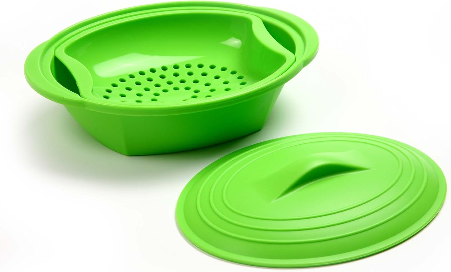 Compra Norpro Microwave Silicone Vegitable Steamer 32 Ounces Capacity