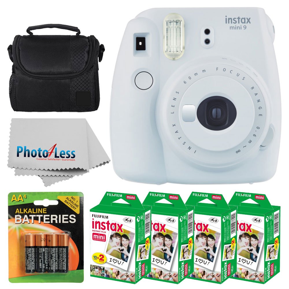 80 Shots Ultimate Accessory Bundle 4 AA Batteries + Fujifilm Instax