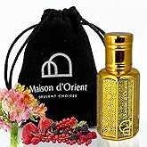 Pure Radiance Perfume Oil 12 mL – Fruity Floral with Black Currant Jasmine and Vanilla. Alcohol Free Long Lasting Oil, Compliment Magnet