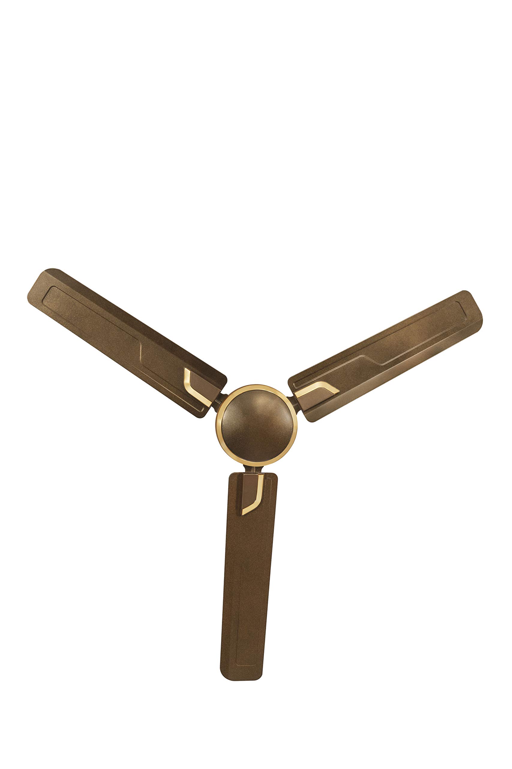 USHA Airostrong Angle 1200mm Ceiling Fan with Rust Free Aluminium Blades (Metallic Luxon Gold)