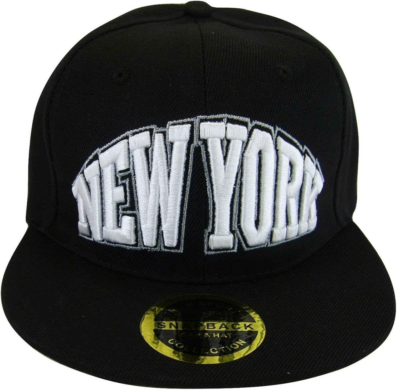 hat with writing under brim