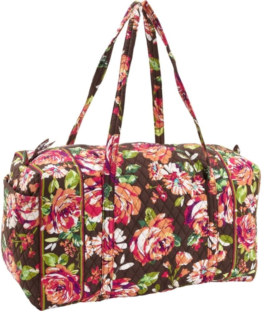 Vera Bradley Large Duffel (English Rose) Travel Duffels