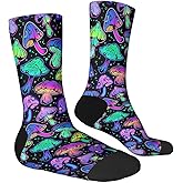 MSOKAZZLES Funny Socks for Men Women Crazy Novelty Crew Socks Casual Athletic Sports Dress Socks