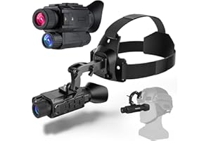 YUANZIMOO Head-Mounted Night Vision Monocular Digital Infrared Monocular