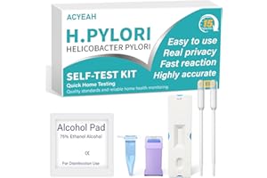 ACYEAH H Pylori Test Kit, H. Pylori Self Test Kit, Helicobacter Pylori Test Kits at Home, H-Pylori Test Kit, Fast and Highly Accurate