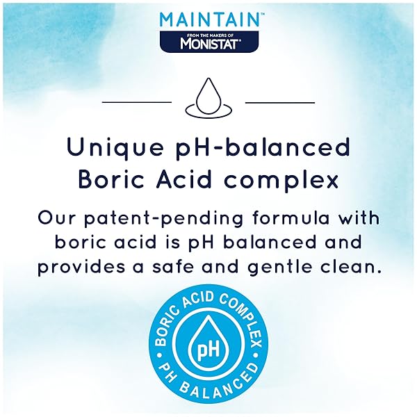 MONISTAT BORIC ACID FEMININE CLEANSER, FRAGRANCE FREE FEMININE WASH, 10 FL OZ, 1 PACK