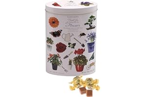 Gardiners of Scotland Handmade Fudge 250g Tin, Thank You Flowers Vanilla Fudge