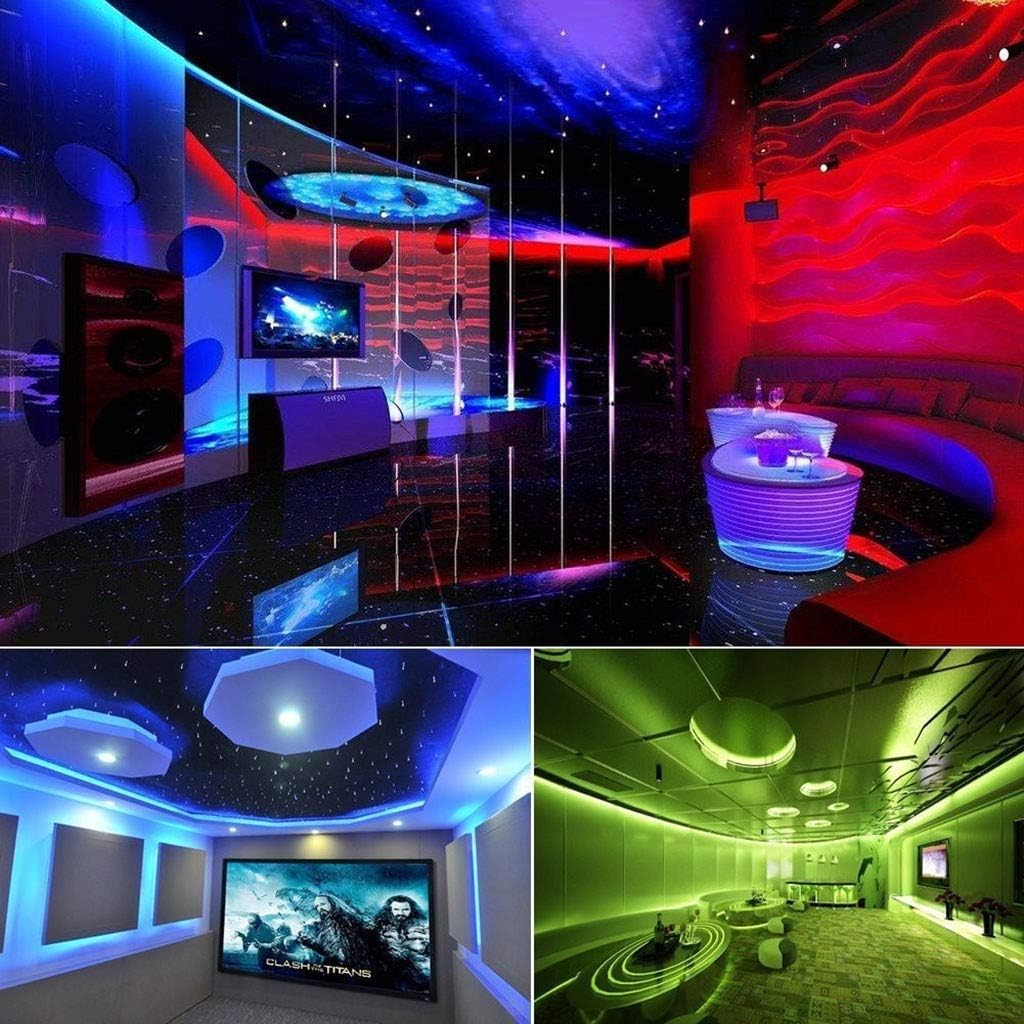 Succper 150 LED Strip Lights, 24 Button Remote Control Light Strips with Bluetooth Controller Sync to Music Apply for TV, Bedroom, Party and Home Decoration