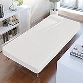 Cot Sheet 31" x 75", Cot Size Mattress Sheets Fitted with Narrow Twin/Camp Bunk/Rvs Bunk/Guest Beds/Army Cots/Trifold Mattres