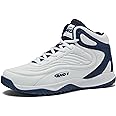 AND1 Pulse 3.0 Basketball Shoes for Men, Indoor or Outdoor, Street or Court Basketball Sneakers Men - Black, Red, or White Size 7 to 15