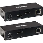 Tripp Lite DisplayPort Over Cat6 Extender Kit KVM Support USB 4K PoC TAA (B127-1A1-BDBD)