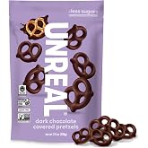 UNREAL Dark Chocolate Covered Pretzels, 3.5 OZ