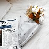 Toopedy White Silver Star Tissue Paper 50 Sheets 50x70cm Gift Wrapping view 4