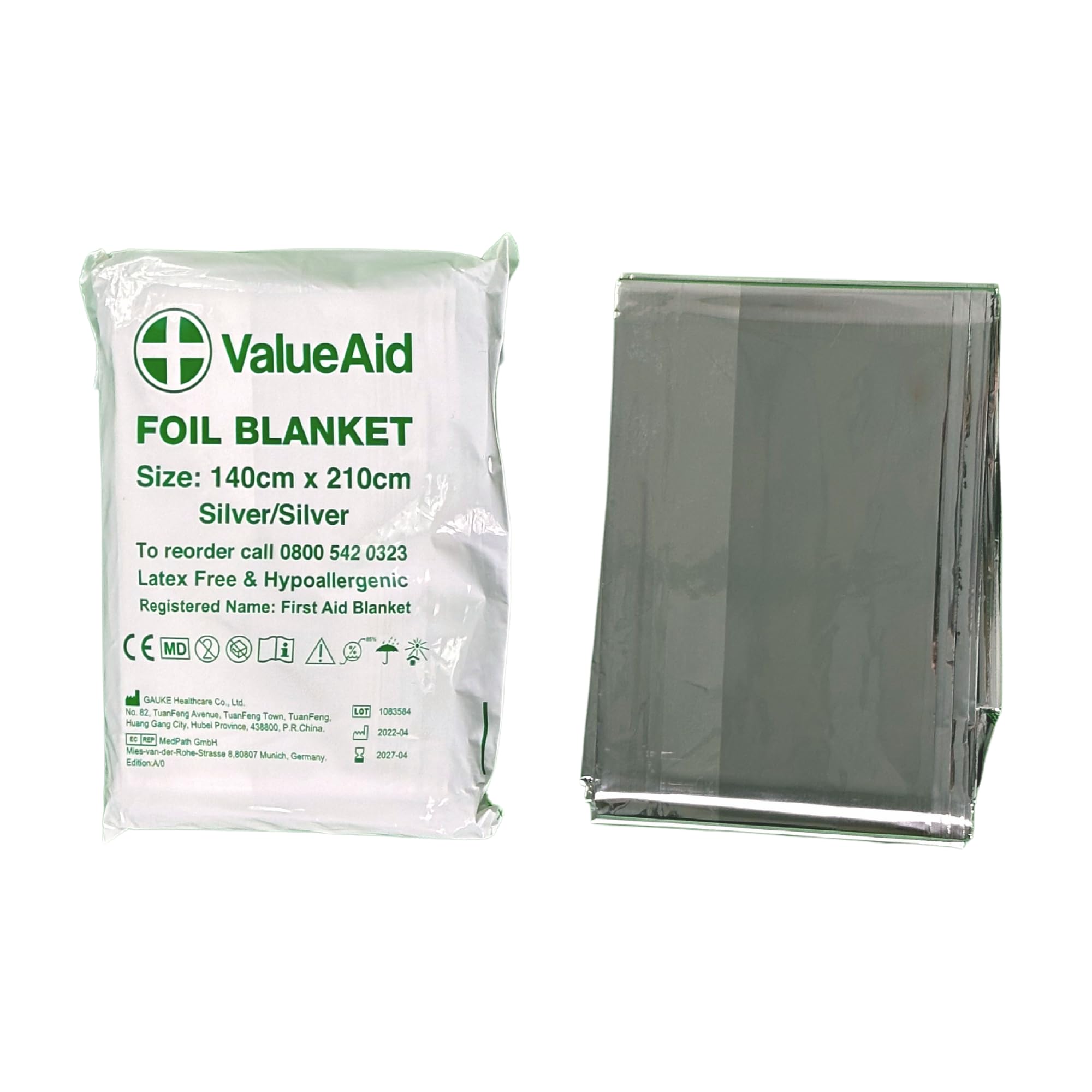 Value Aid Adults Foil Blanket