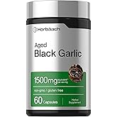 Horb&auml;ach Aged Garlic Extract Capsules | 60 Count | Fermented Supplement | Vegetarian, Non-GMO &amp; Gluten Free