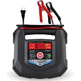 Schumacher Electric 15A Car Battery Charger &amp; Maintainer, 6V/12V &ndash; SC1280 | 3A Trickle Charge, Restores Batteries, Fully Automatic &amp; Microprocessor Controlled &ndash; Power Sport, Auto, Marine Batteries