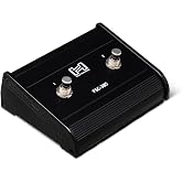 Hosa FSC-385 Footswitch, Guitar-style, Dual-latching | Dual-latching