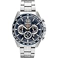 SEIKO SSB347 Watch for Men - Essentials - Quartz Chronograph, Tachymeter