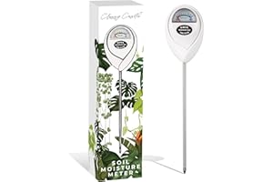 Classy Casita Soil Moisture Meter - Hygrometer Sensor Tool for Indoor and Outdoor Plants - Monitoring Water Levels in Soil Ho
