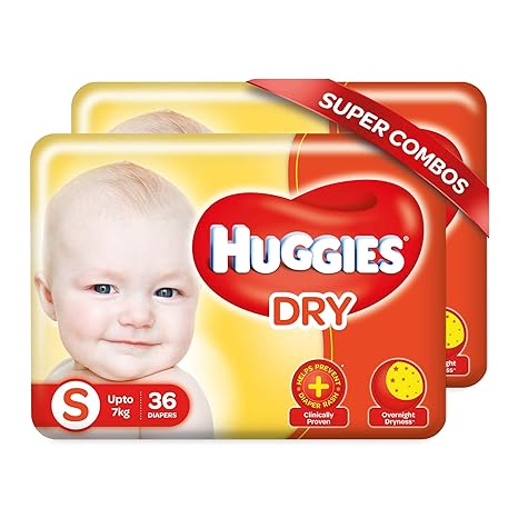 huggies new dry small size diapers