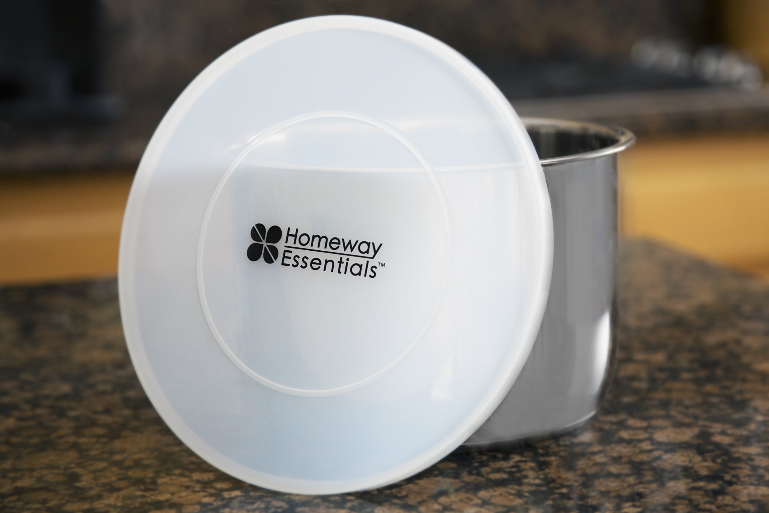Homeway Essentials Instant Pot Lid and Sealing Ring - Ultimate Value Bundle - Best fitting Lid for InstaPot - [fits 6 Qt only]