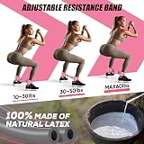 KUZARO Resistance Bands Set with Ankle Straps for Glutes and Legs view 6