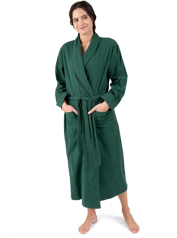 Leveret Womens Flannel Robe Christmas Robe (Size XSmallXXLarge) at
