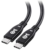 Cable Matters 80Gbps USB 4 Cable - 2ft, Supports Up to [8K@120Hz / 4K@480Hz Video, 240W Charging, 80Gbps Data Transfer] USB4 Cable, Black, Compatible with Thunderbolt 5/4, MacBook, XPS, Surface Pro