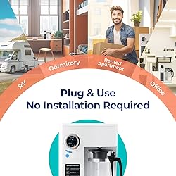 Bluevua RO100ROPOT-UV Reverse Osmosis System