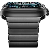 NewWays Titanium & Stainless Steel Link Bracelet for Apple Watch Band Ultra 3 2 1 Band 49mm Series11 10 46mm 42mm 45mm 44mm 41mm 40mm 38mm Series 3-11