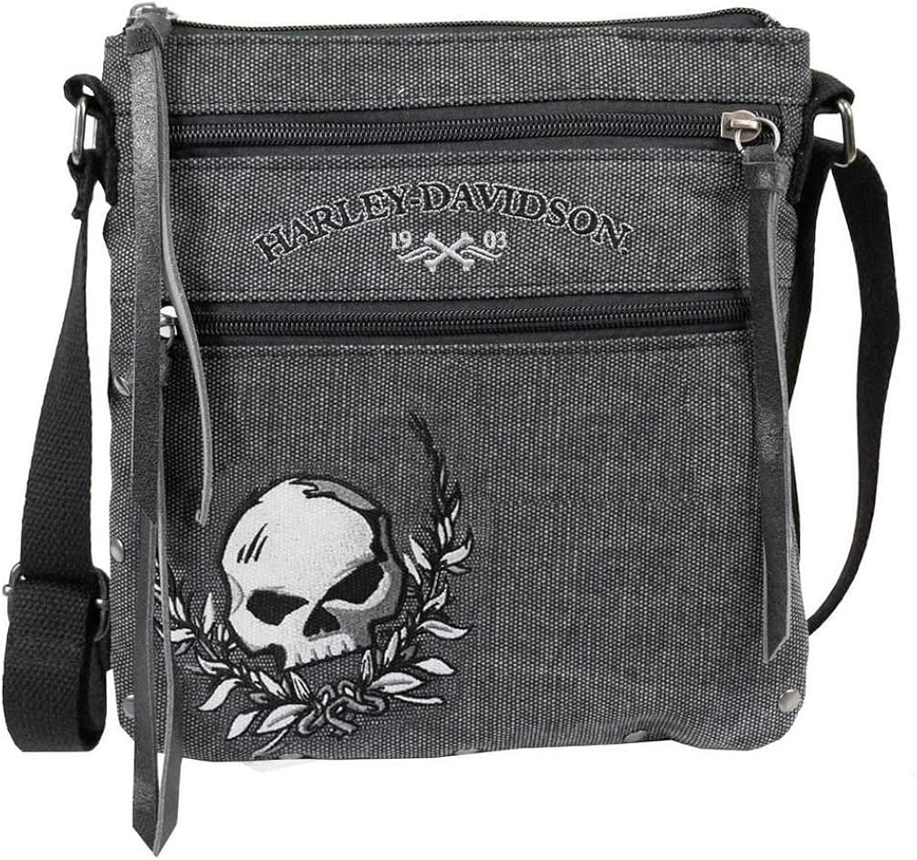 harley davidson skull purse