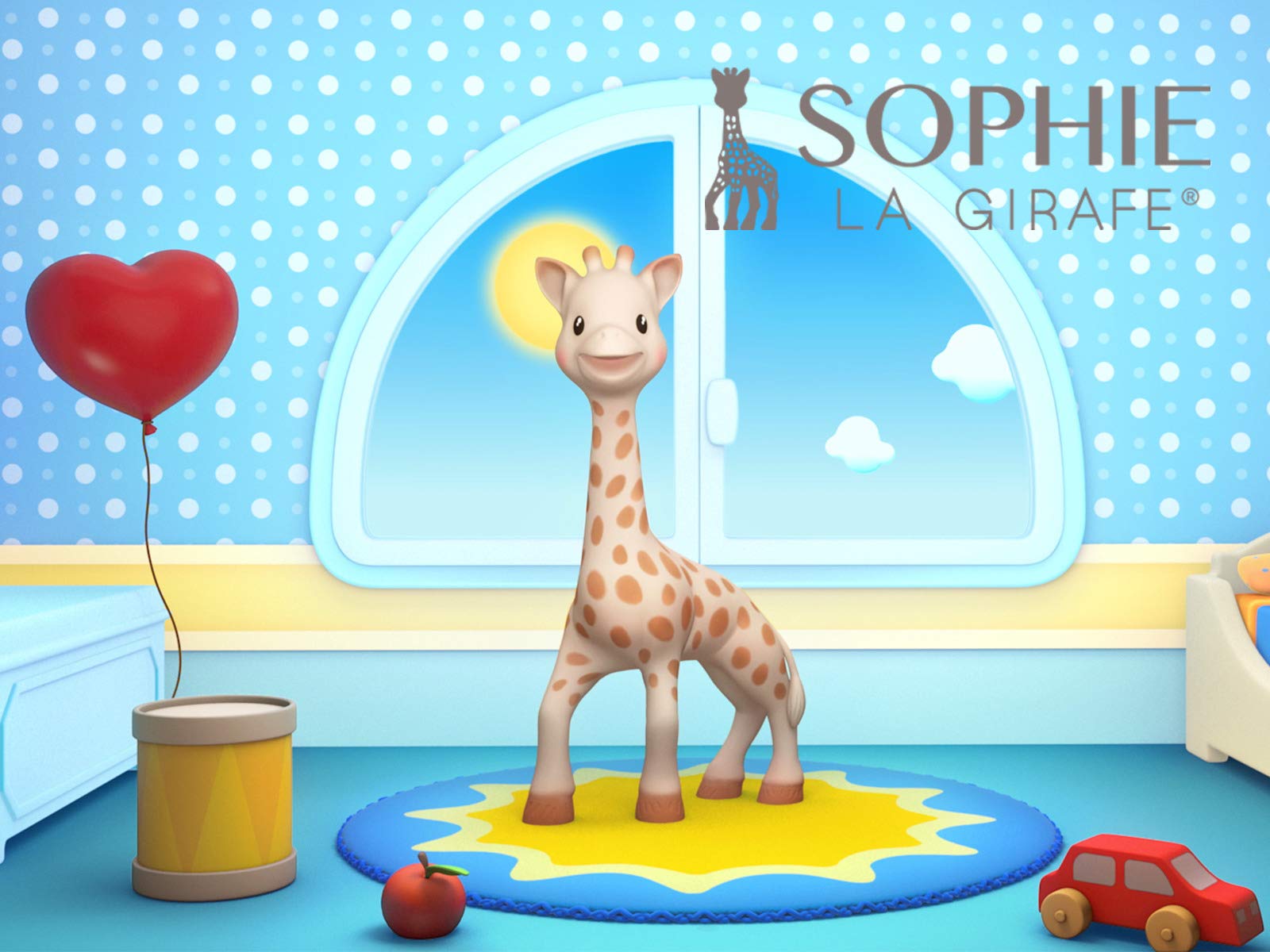 under the moonlight sophie la girafe