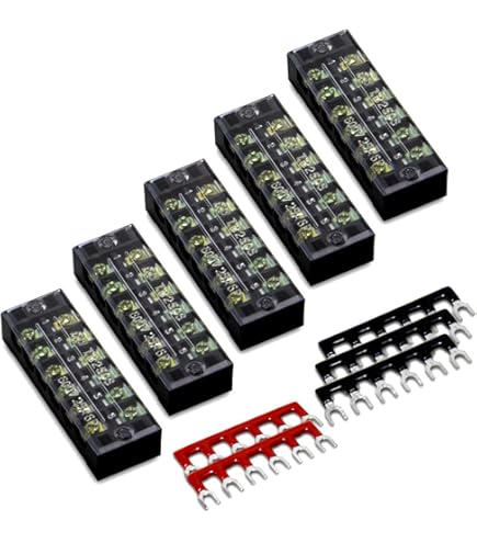 Adam Tech TDA-02 Terminal Block, 2 Position, Standard Double Row 