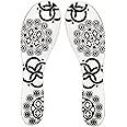 Summer Soles Softness of Suede Stay-Dry Women's Full Length Insoles - Microfiber Suede Absorbs Sweat to Keep Feet Fresh - Adhesive Shoe Liners