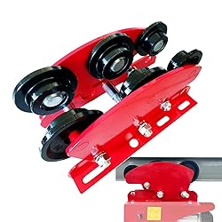 Manual Trolley for I-Beam 2200lbs with Heavy Duty 6