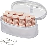 Conair Instant Heat Compact Hot Rollers Pink 10 Roller US Plug HS10 view 1