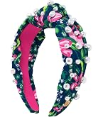 Amazon.com : Lilly Pulitzer Colorful Knotted Pearl Headband  display picture 2