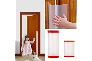 ZHIGOU 2-pack Door Pinch Finger Protectors - Child Safety Door Stops, Infant Safety Door Hinge Protectors, Door Pinch Protect