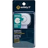 Safety 1st OutSmart Toilet Lock, White, 1 Count (Pack of 1) | Childproof, keeps toddlers out of the toilet