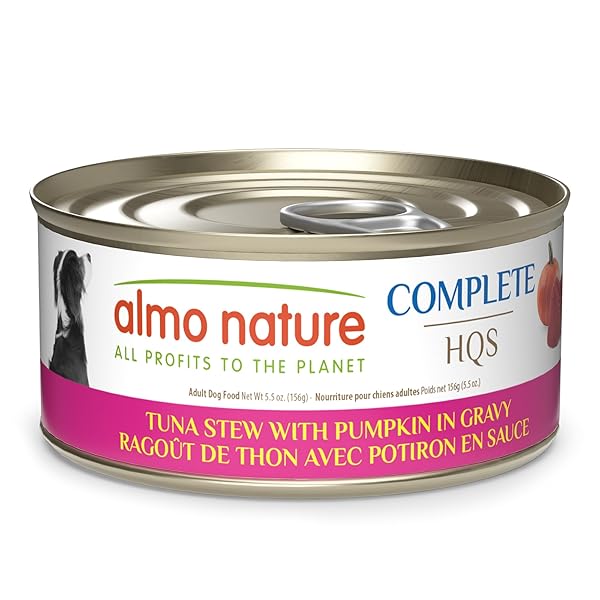 ALMO NATURE HQS COMPLETE WET DOG FOOD TUNA...