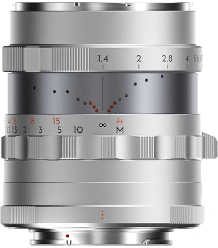 Amazon.com : Thypoch Simera 50mm f/1.4 Lens (for Leica M, Silver