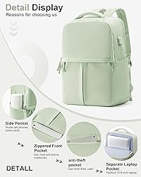 CADOLIM Large Travel Backpack For Women Laptop