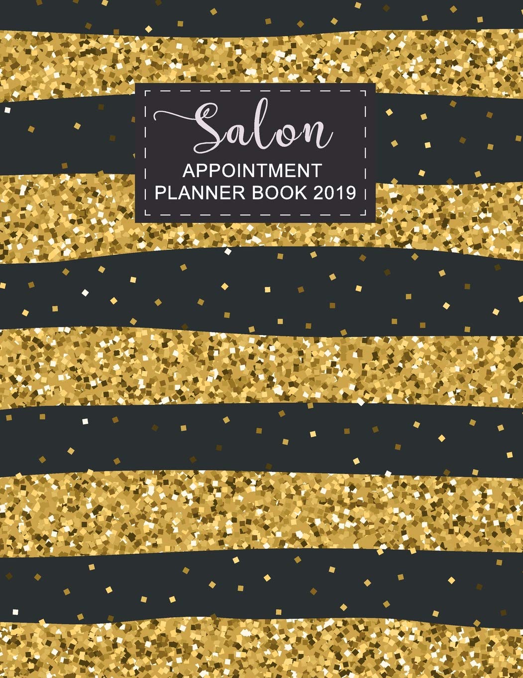 Salon Appointment Planner Book 2019 Daily Hourly Client Planner