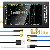 AURSINC Upgraded NanoVNA-F V2 Vector Network Analyzer 50KHz-3GHz HF VHF UHF VNA Antenna Analyzer, 4.3inch Touchscreen, 5000mAh Battery, Measuring S-Parameters, SWR, Phase Delay, Smith Chart