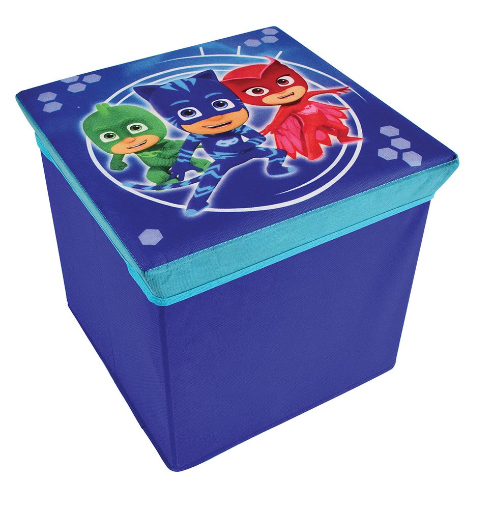 FUN HOUSE 712873 Childrens Storage Stool, PP/Carton, Blue, 30 x 30 x 30 cm